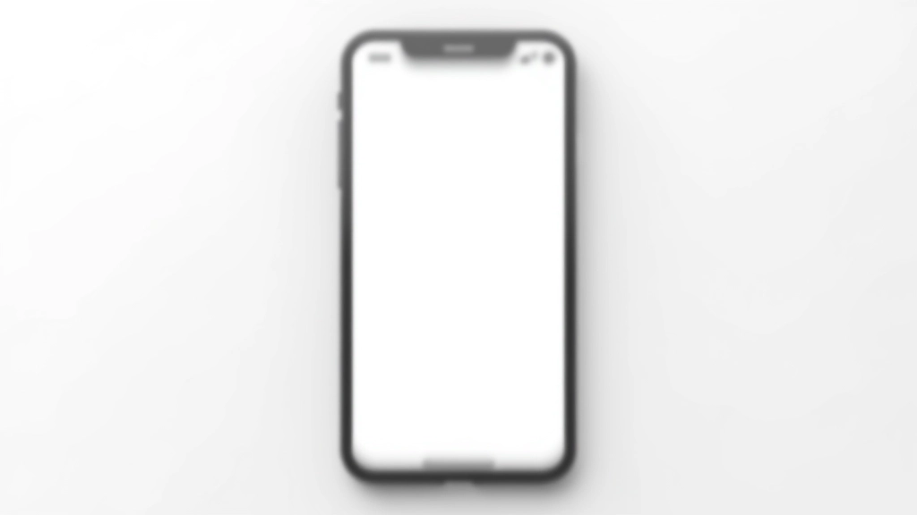 Mobilní telefon s lineárním menu, dole zobrazeno tradiční hamburger menu